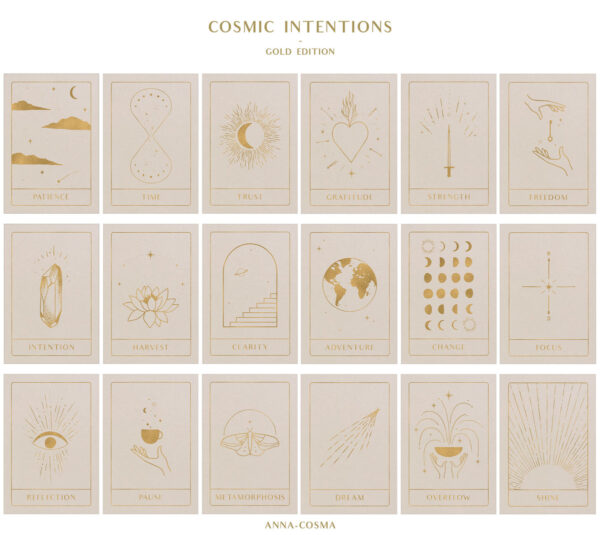 COSMIN INTENTIONS - GOLD EDITION CARD SET - Image 2