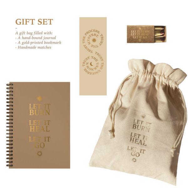 LET IT BURN. LET IT HEAL. LET IT GO. - GIFT SET - Image 2