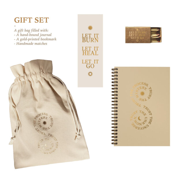 TRUST THE PROCESS. TRUST THE MYSTERY. TRUST THE UNIVERSE - GIFT SET