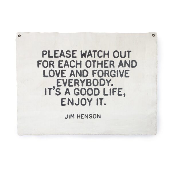 JIM HENSON FABRIC WALL HANGING