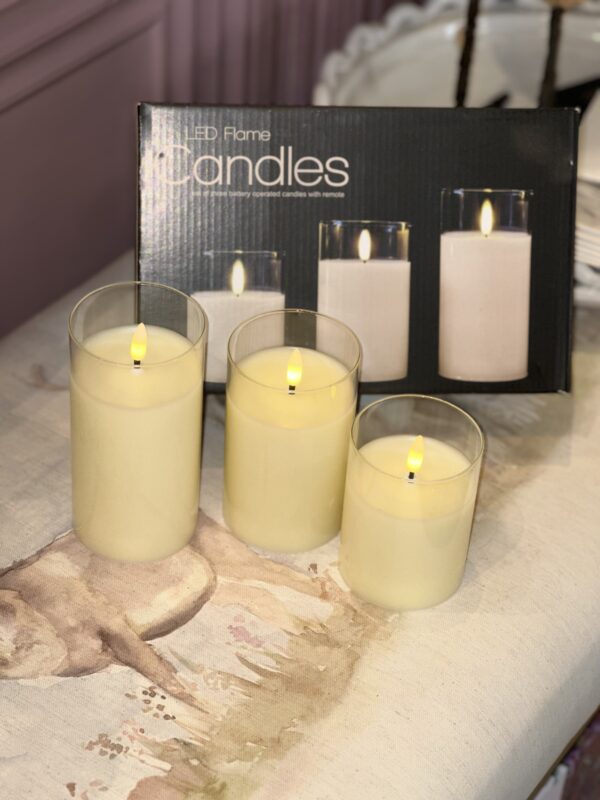 LED PILLAR CANDLES