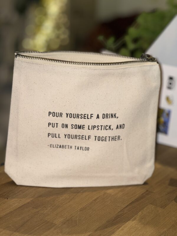 PULL YOURSELF TOGETHER (ELIZABETH TAYLOR) CANVAS BAG