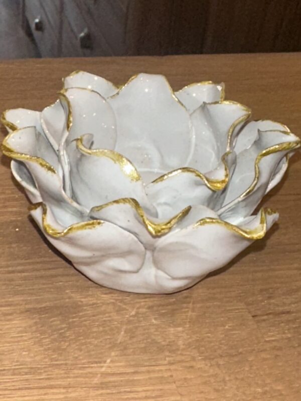 PORCELAIN TEA LIGHT HOLDER - Image 2