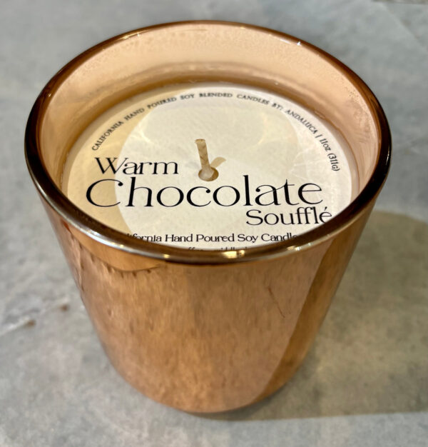 WARM DELICIOUS CHOCOLATE CANDLE