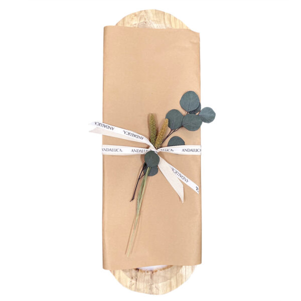 PAULOWNIA WOOD TRAY CANDLE - Image 3