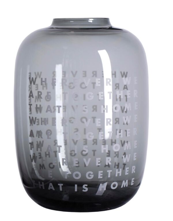 GLASS VASE WHEREVER WE ARE