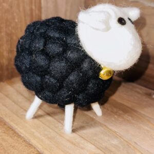 GINGER THE SHEEP (MAINLY BLACK)
