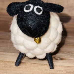GINGER THE SHEEP (MAINLY WHITE)