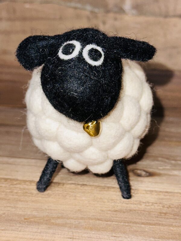 GINGER THE SHEEP (MAINLY WHITE)