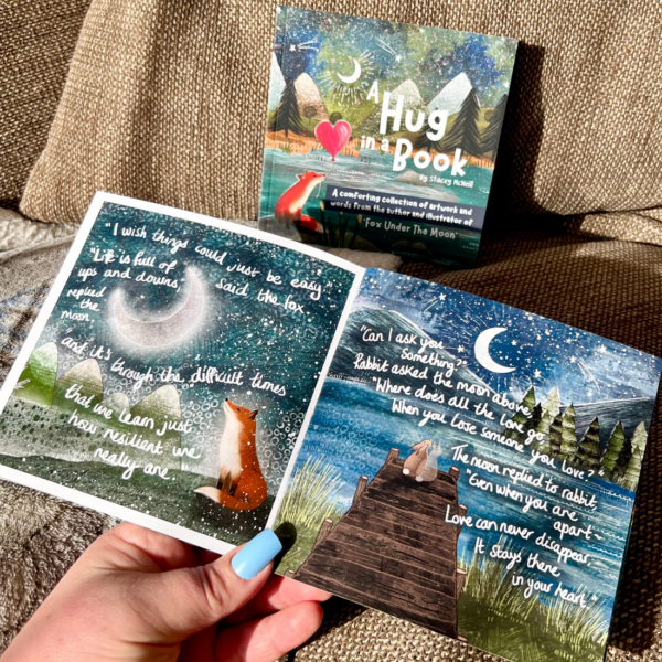FOX UNDER THE MOON - Hug In A Book Picture Book - Image 2