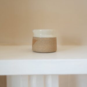 STONEWARE MILK JUG