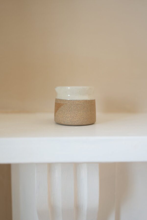 STONEWARE MILK JUG