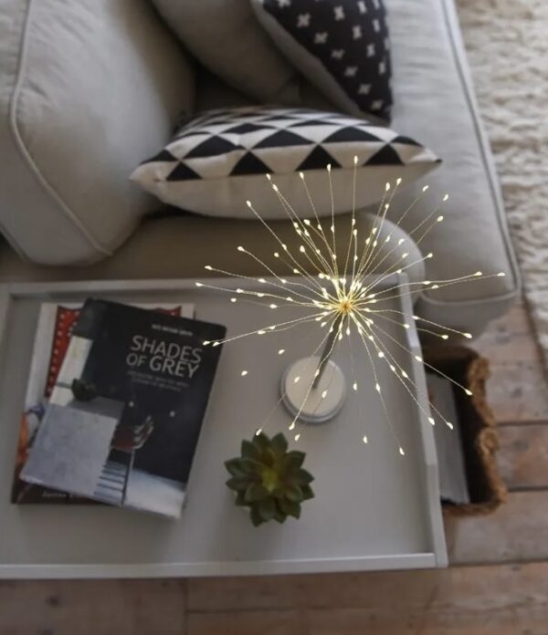 TABLE STARBURST - SILVER - Image 2