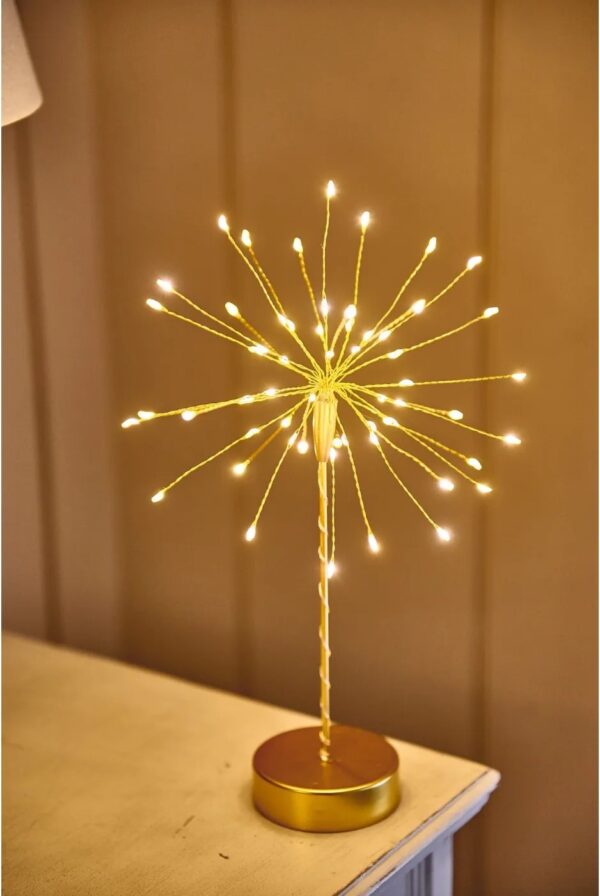 MINI TABLE STARBURST - GOLD