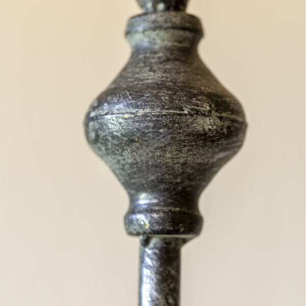 ZEHRA ANTIQUE CANDLESTICK - BLACK - Image 2