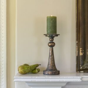 HELA ANTIQUE CANDLE HOLDER - GOLD
